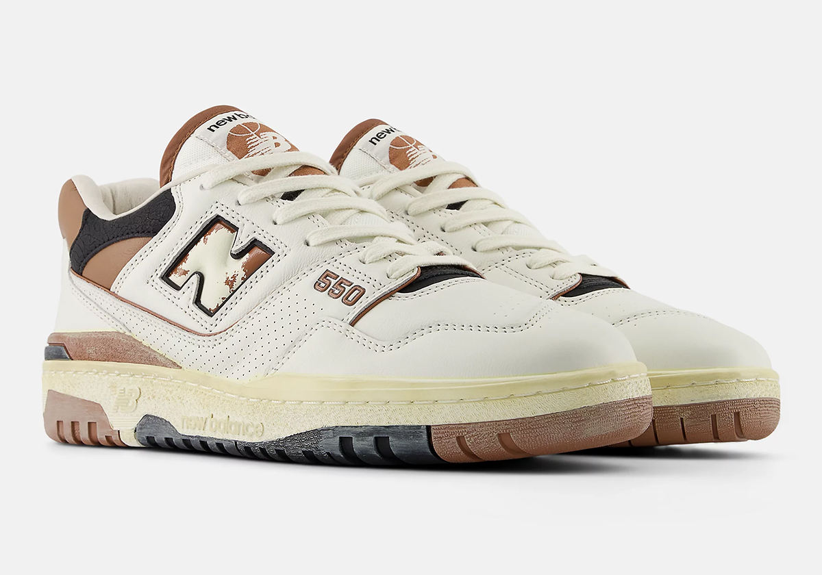 New Balance 550 Vintage White Brown Bb550vgc 2