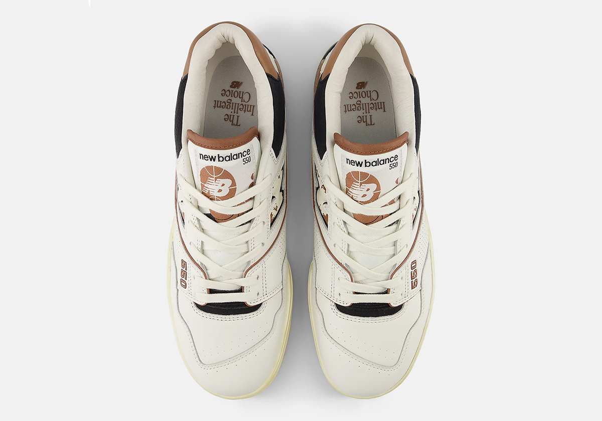 New Balance 550 Vintage White Brown Bb550vgc 3