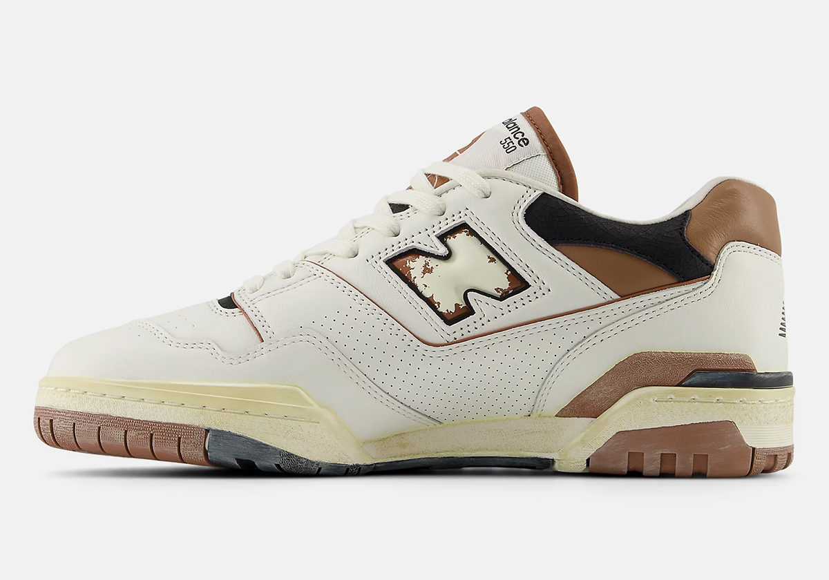 New Balance 550 Vintage White Brown Bb550vgc 4