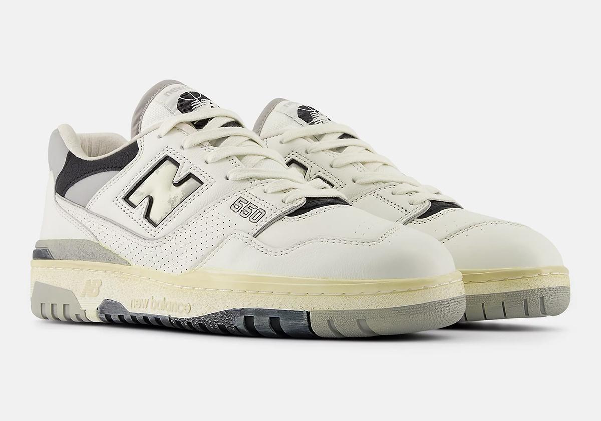 New Balance 550 Vintage White Grey Bb550vgb 2