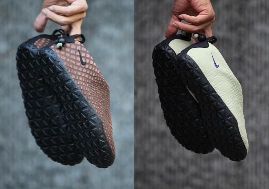 ACG Croc? Nike’s Slip-On Moccasin Gets A Croc-Skin Update