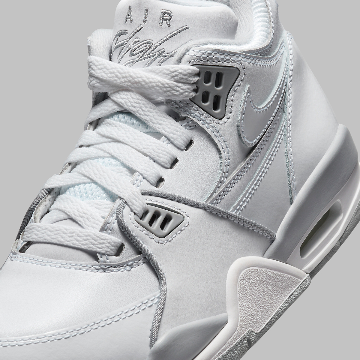 Nike Air Flight 89 Grey White Hf0406 100 9