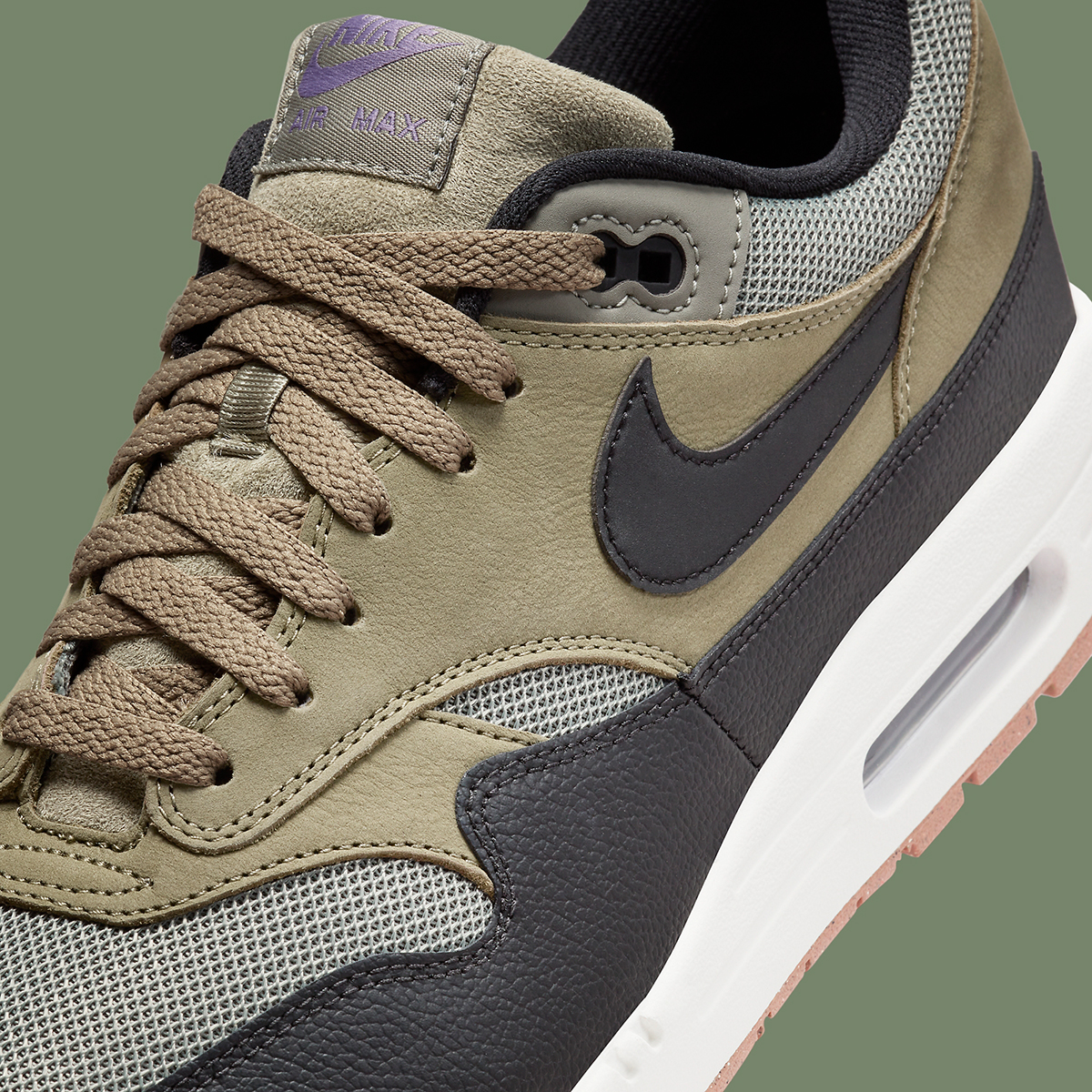 Nike Air Max 1 Dark Stucco Black Neutral Olive Phantom Fb9660 003 3