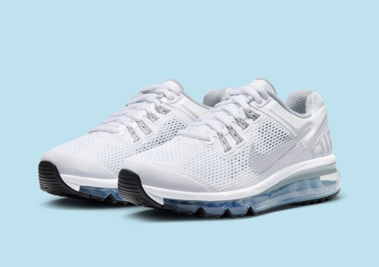 “White” And “Metallic Silver” Illuminate The Nike Air Max 2013