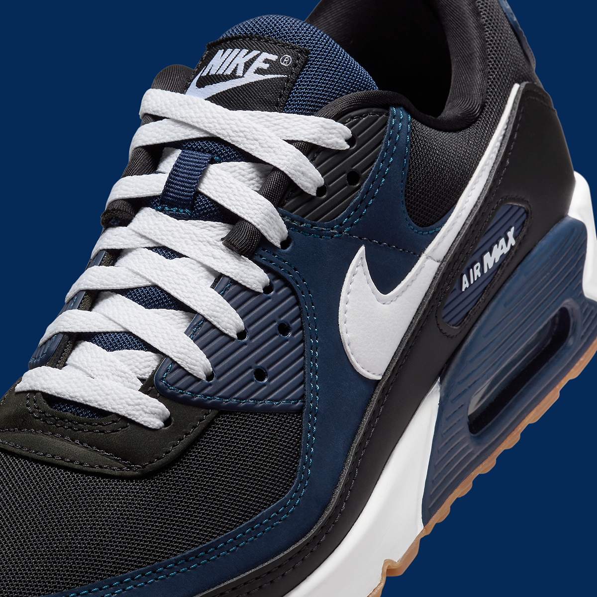 Nike Air Max 90 Midnight Navy Gum Fb9658 400 9