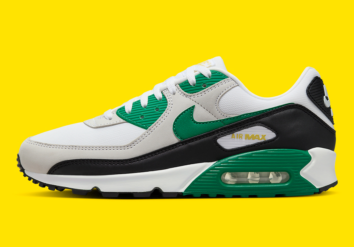 Nike Air Max 90 White Malachite Black Fb9658 102 3