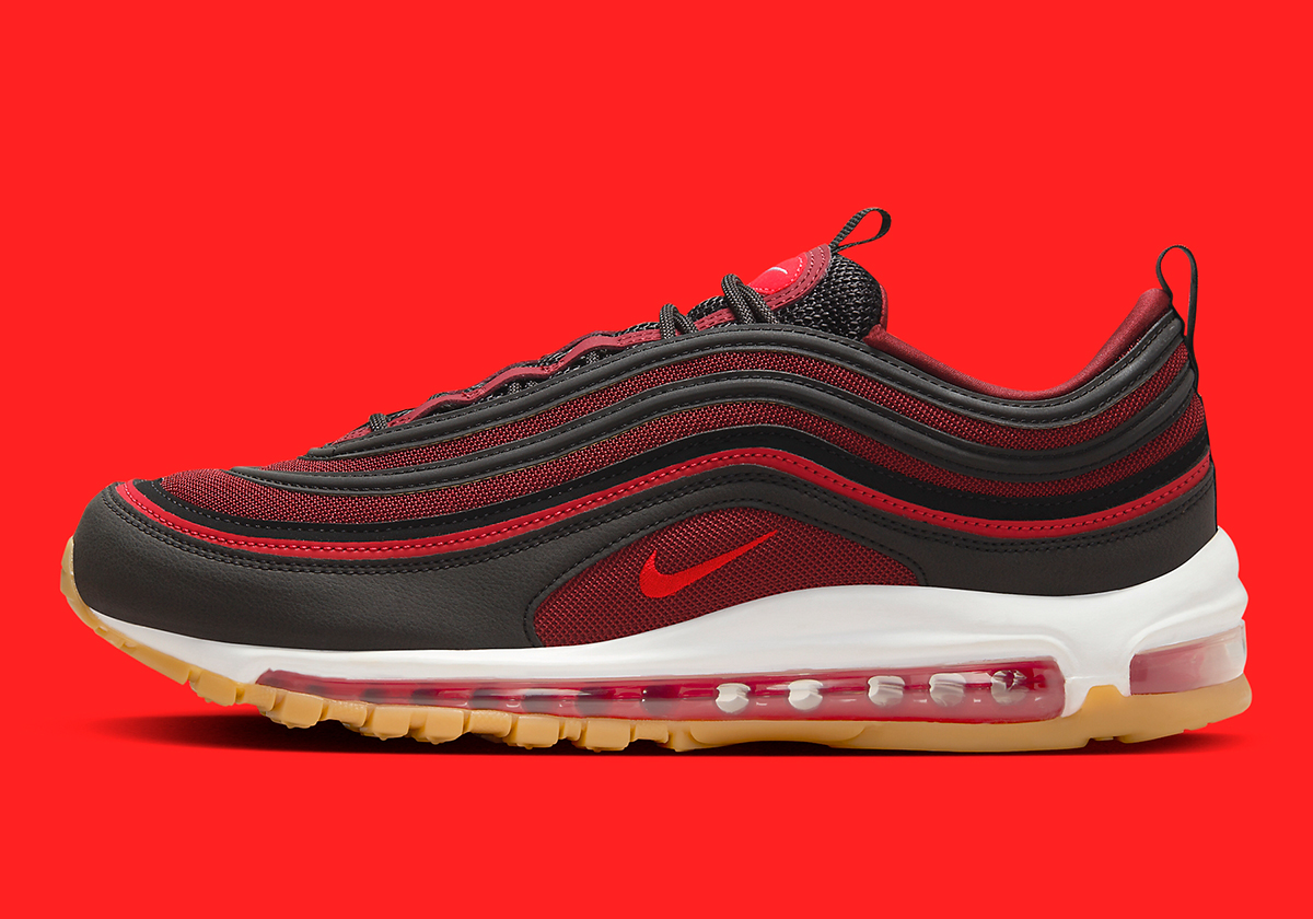 Nike Air Max 97 Black Red Gum 921826 022 5