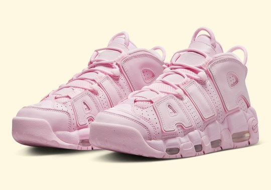 “Pink Foam” Douses The Nike Air More Uptempo