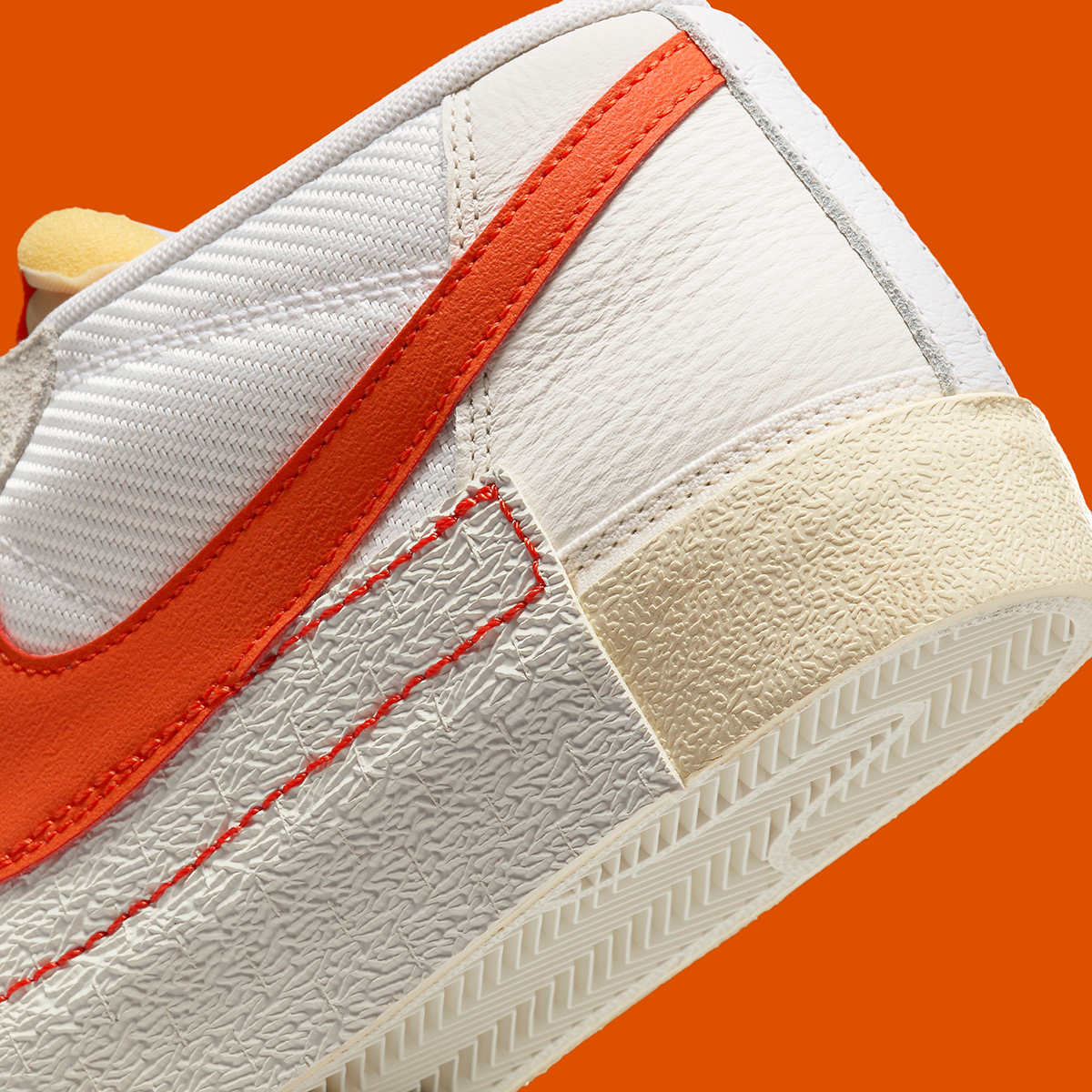 Nike Blazer Pro Club Low White Orange Fj3694 101 1