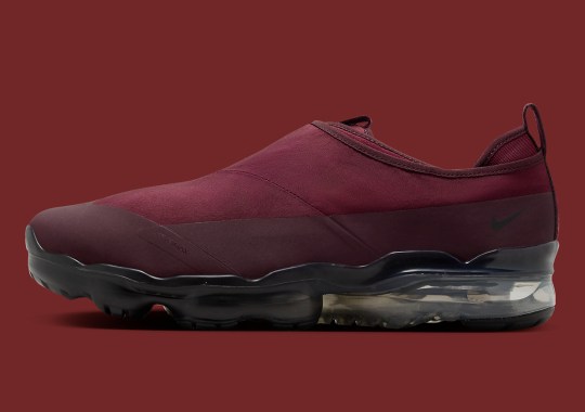 Dark Red Takes Over Nike’s VaporMax Moc Roam