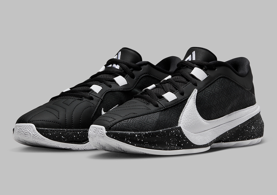 Nike Zoom Freak 5 Black White Dx4985 003 8