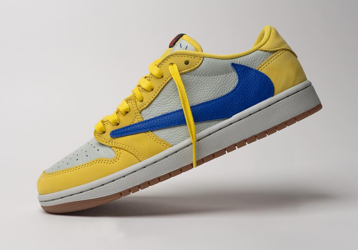 Travis Scott Air Jordan 1 Low Elkins Canary 5