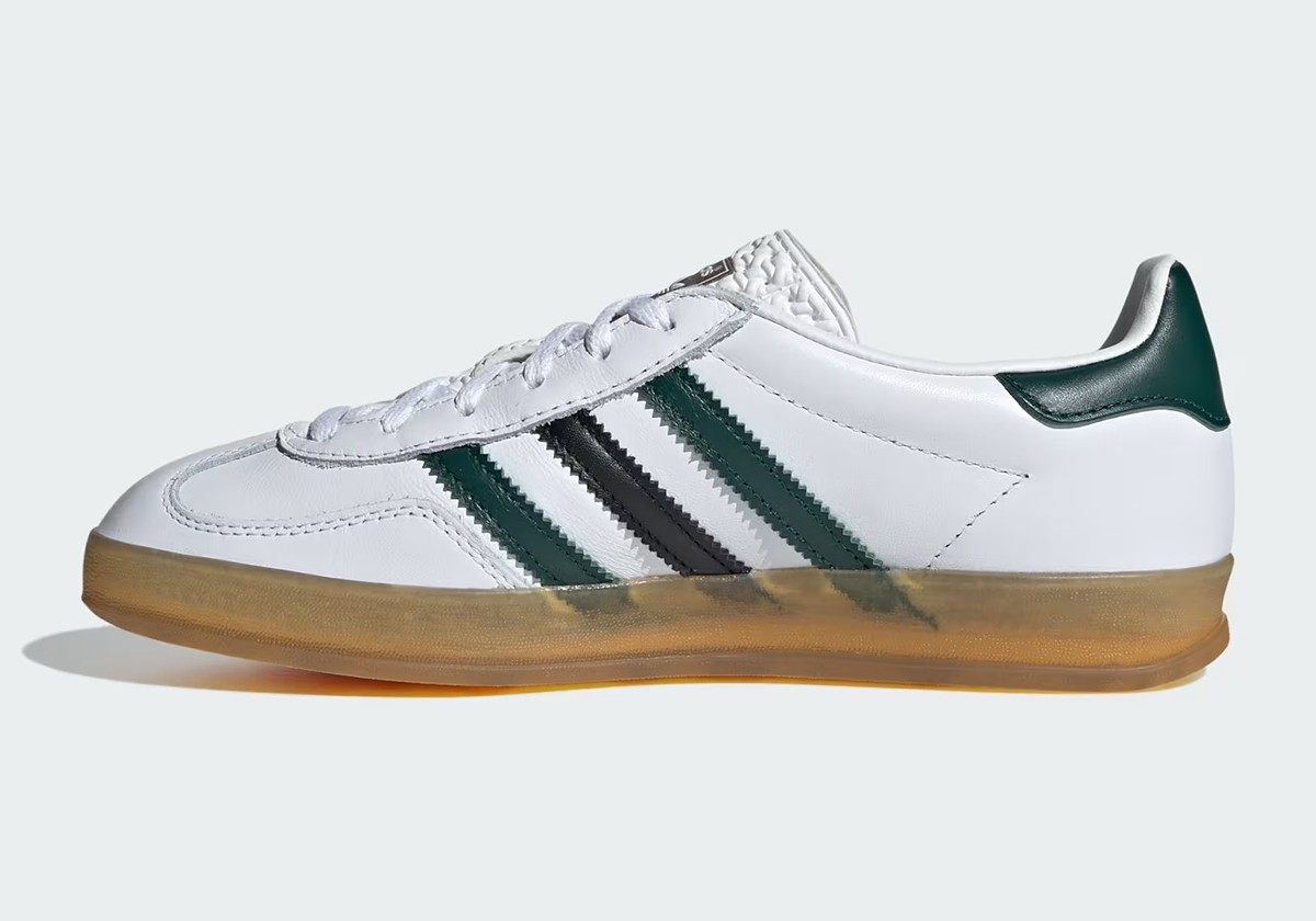 Adidas Gazelle Indoor Cloud White Collegiate Green Core Black Ie2957 7