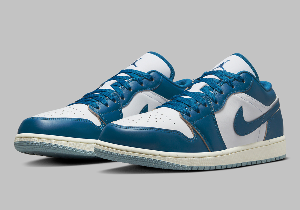 The Air Jordan 1 Low Arrives in "Industrial Blue"