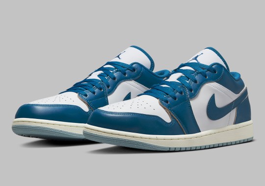 The Air Jordan 1 Low Arrives in “Industrial Blue”