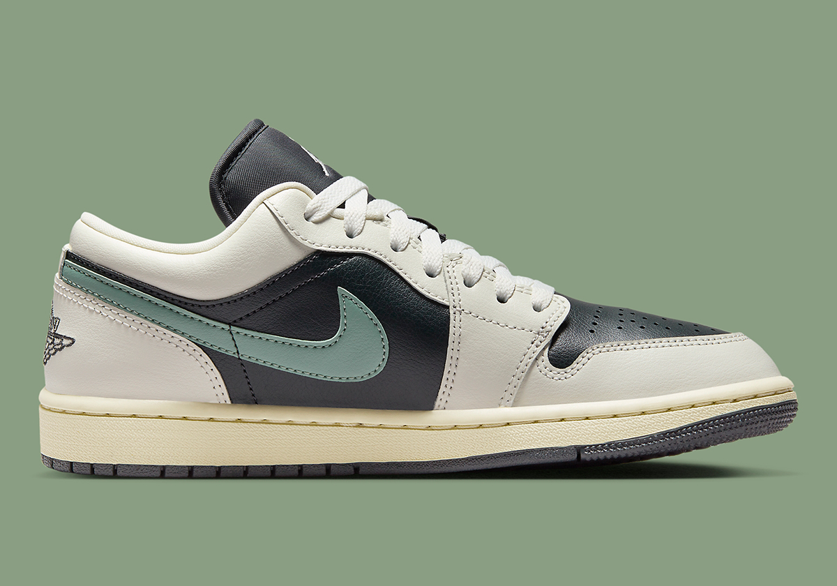 Air Jordan 1 Low Womens Anthracite Jade Smoke Dc0774 001 3