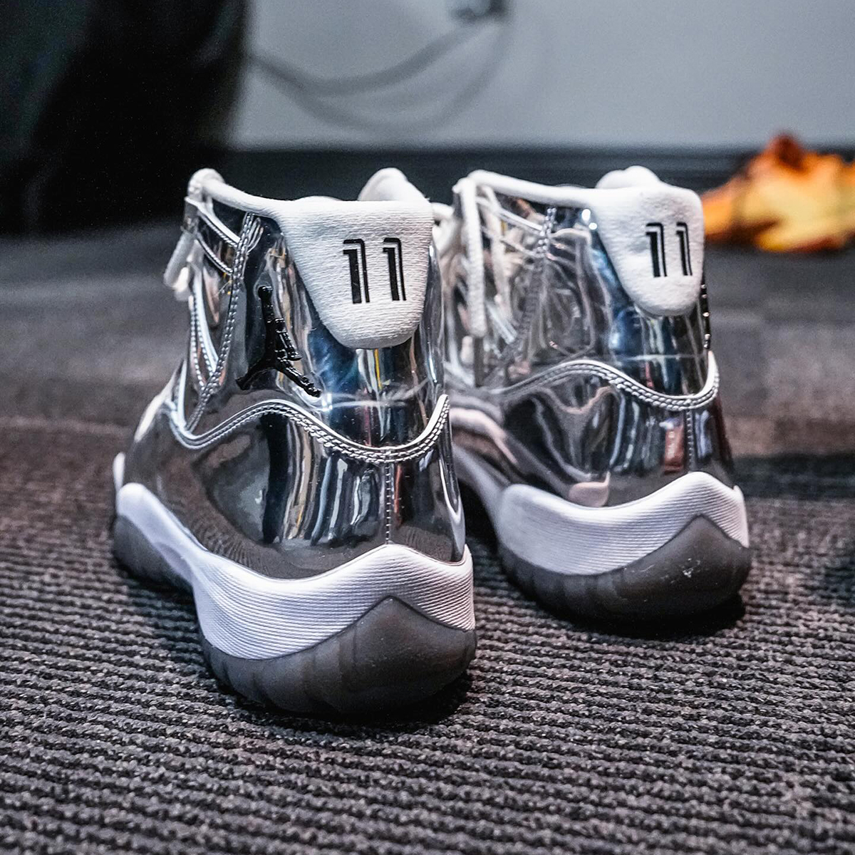 Air Jordan 11 Silver Pe Bruce Brown 4