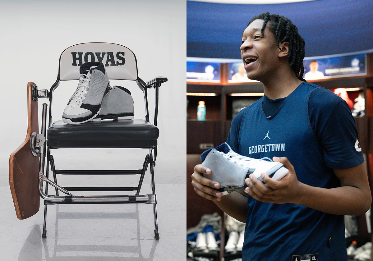 The Georgetown Hoyas Receive An Air Jordan 23 PE