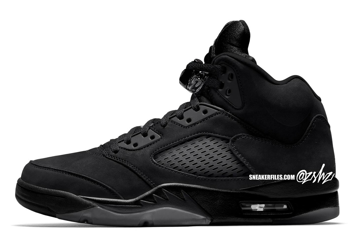 Air Jordan 5 Black Cat Fz2239 001 1