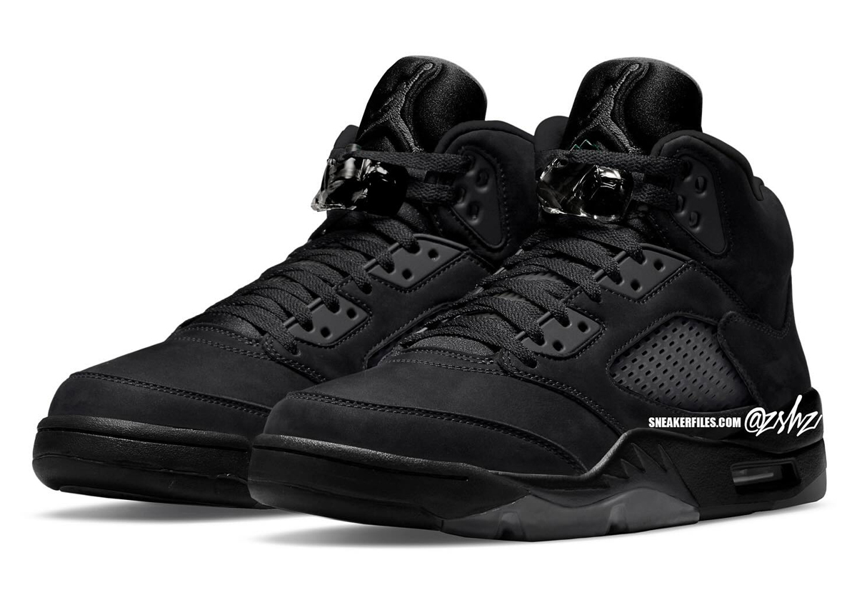 The Air Jordan 5 Is Finally Getting The "Black Cat" Treatment