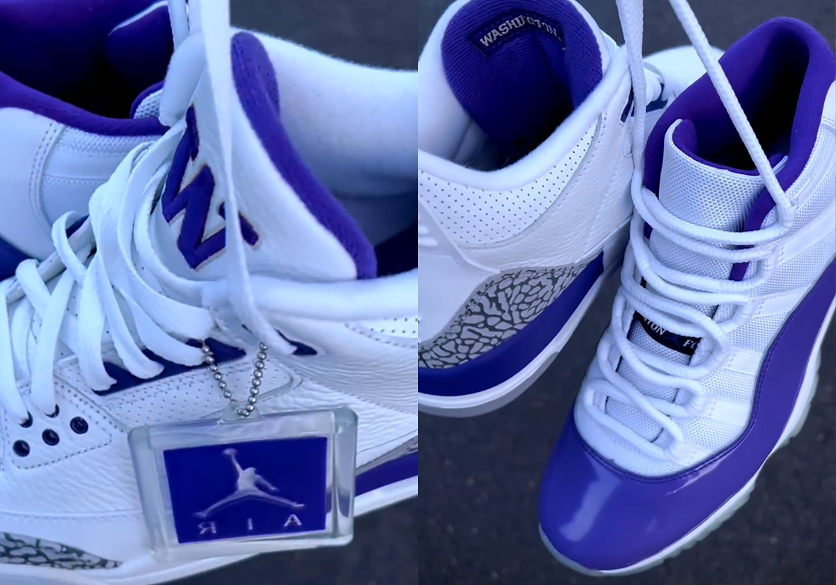 Move Over, Michigan: Washington Huskies Have Air Jordan PEs, Too