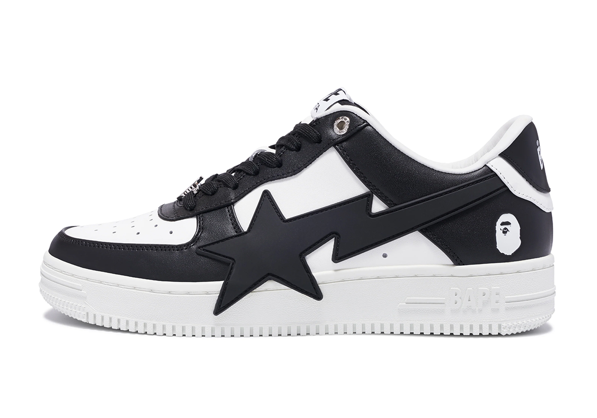 Bape Sta Oversized Black White 1