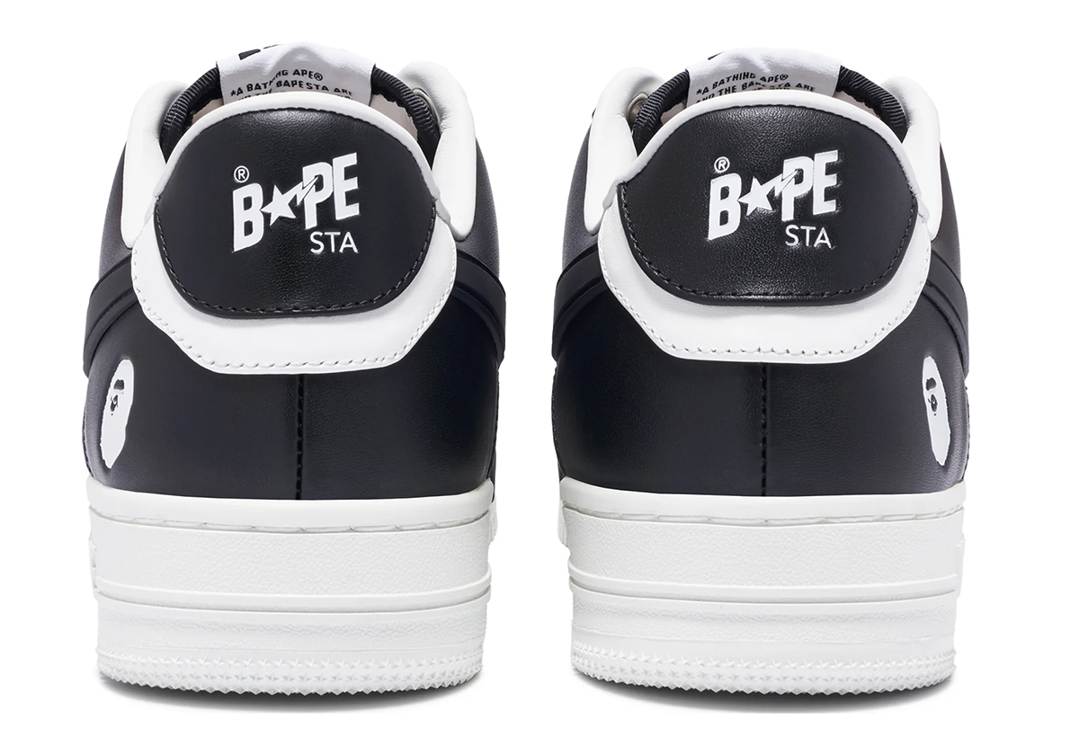 Bape Sta Oversized Black White 2