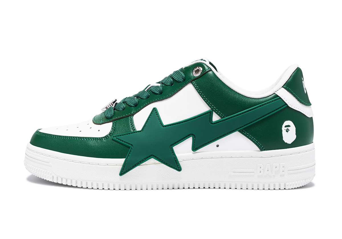 Bape Sta Oversized Green White 1