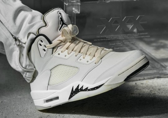 Detailed Look At The Air Jordan 5 “White/Black”