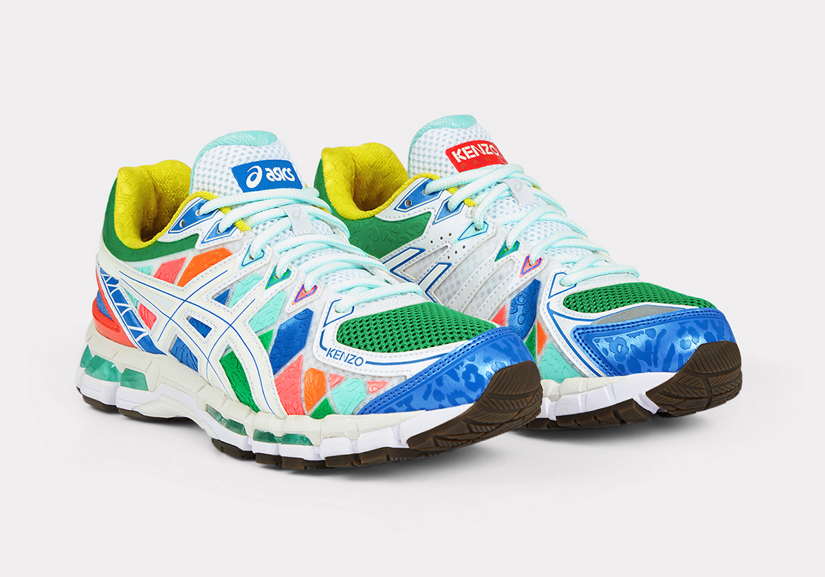 Kenzo By Nigo Asics Gel Kayano 20 Multi Color 3