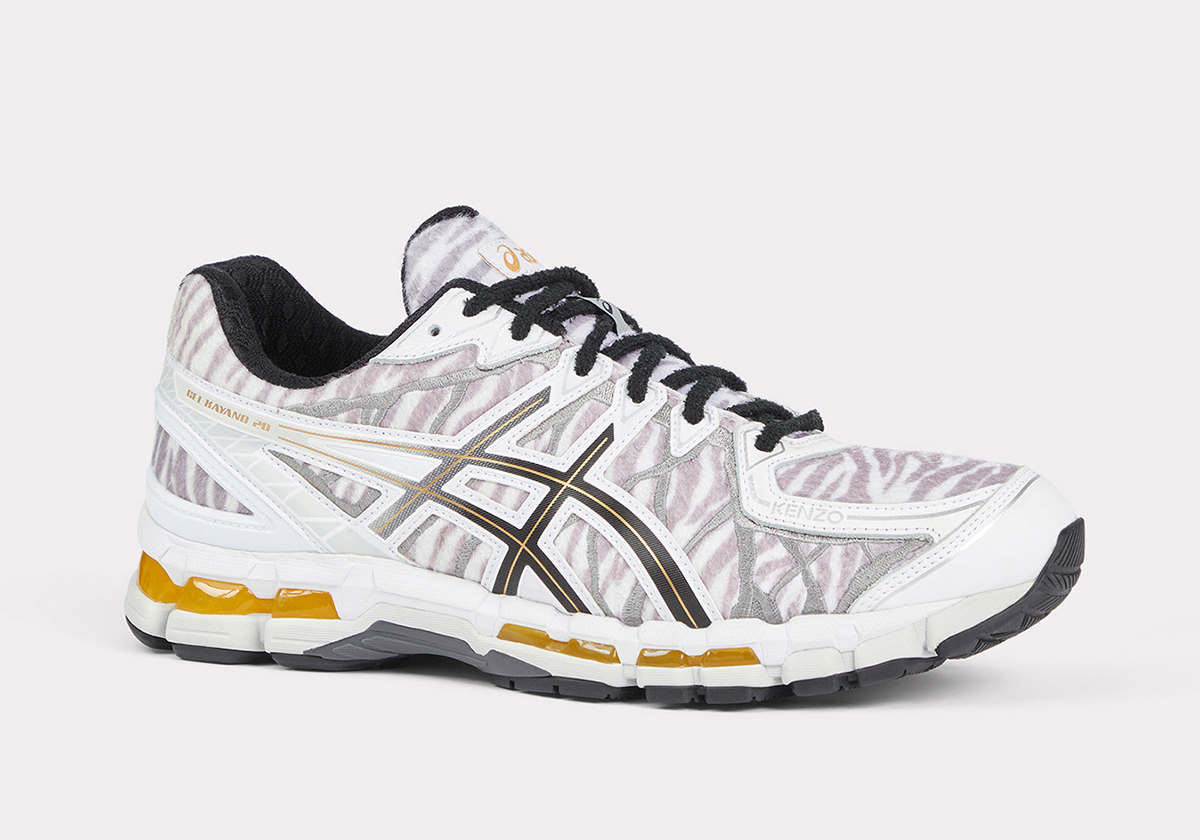 Kenzo By Nigo Asics Gel Kayano 20 White Gold 1