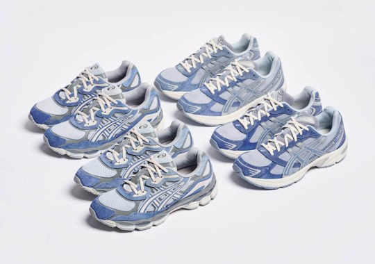 Lapstone & Hammer Presents Indigo-Dyed ASICS For Lapstone Indigo 2024 Capsule