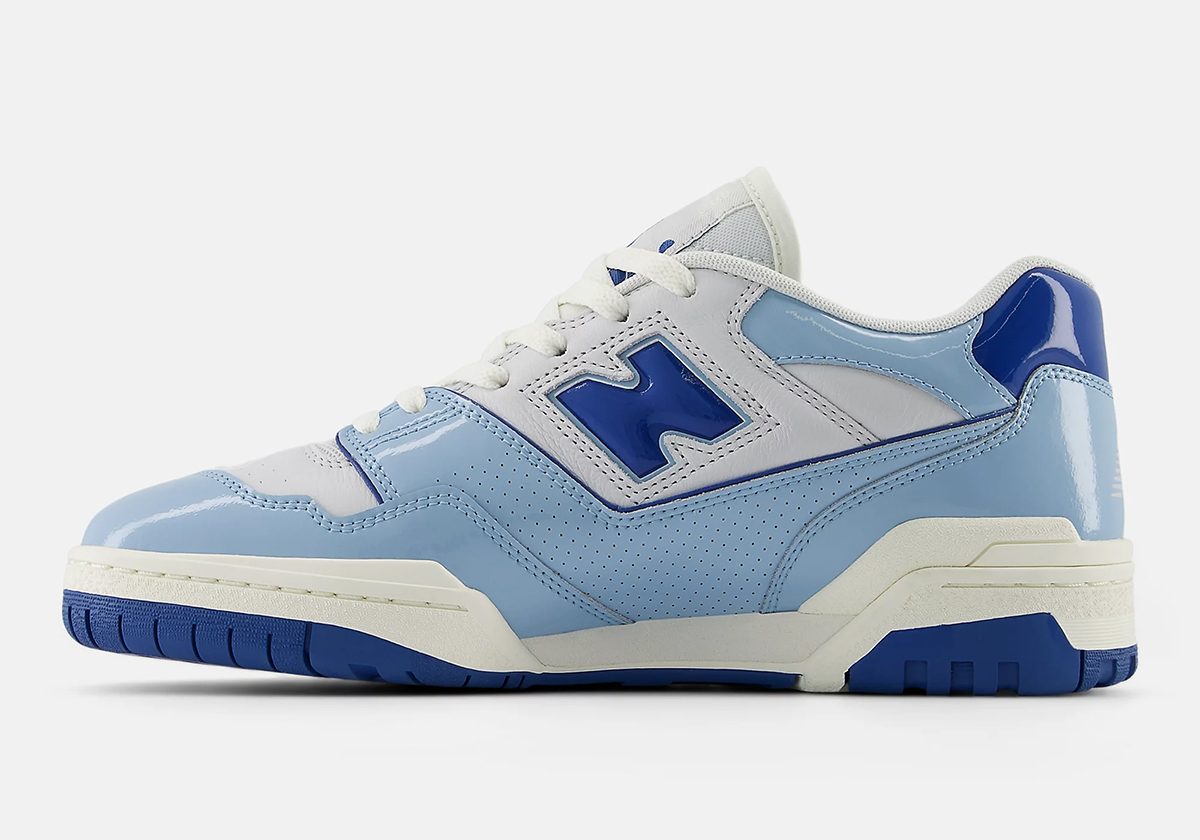 New Balance 550 Patent Leather University Blue Bb550kye 4