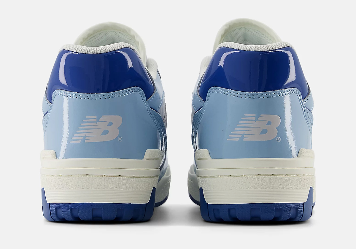 New Balance 550 Patent Leather University Blue Bb550kye 5