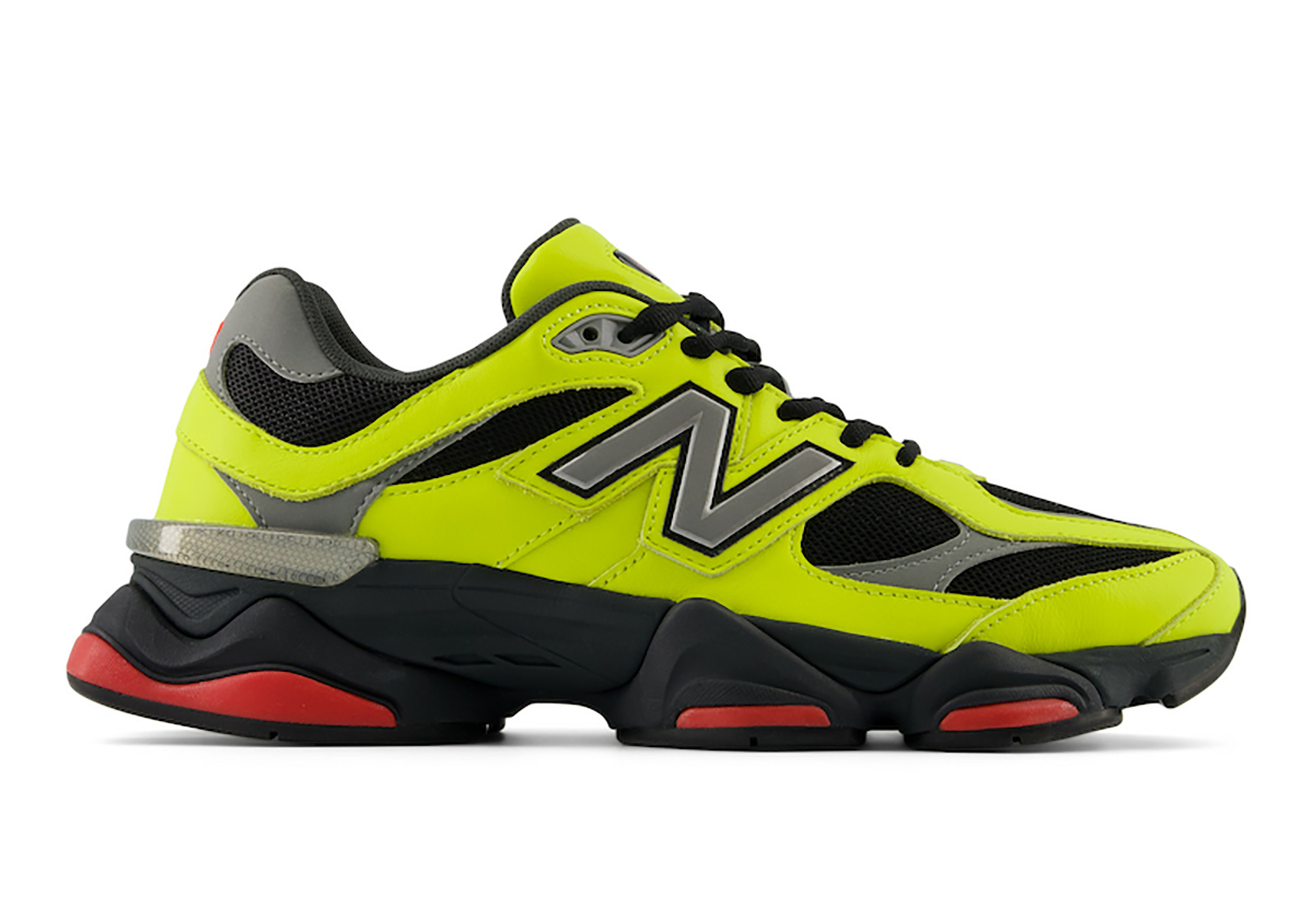 New Balance 9060 Neon Black Red U9060nrg 7