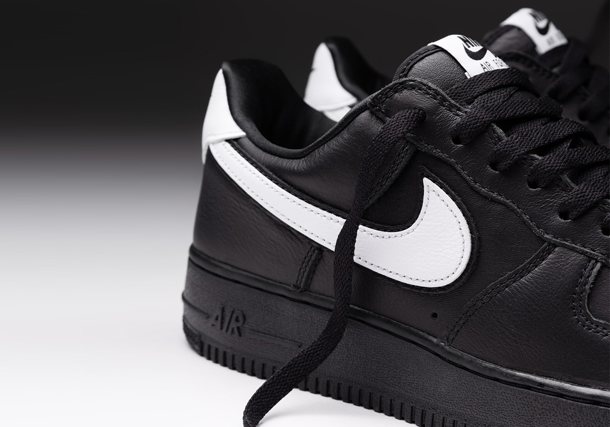 Nike Air Force 1 Low Black White Cq0492 001 2