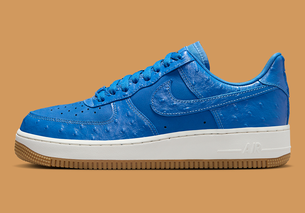 Nike Air Force 1 Low Blue Ostrich Dz2708 400 2