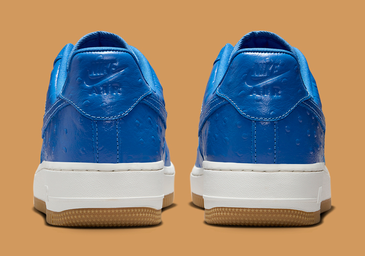 Nike Air Force 1 Low Blue Ostrich Dz2708 400 3