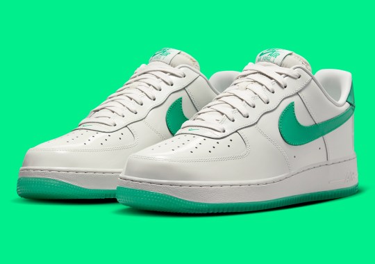 Patent Leather Makes A Much-Needed Return On The Nike Air Force 1 “Stadium Green”