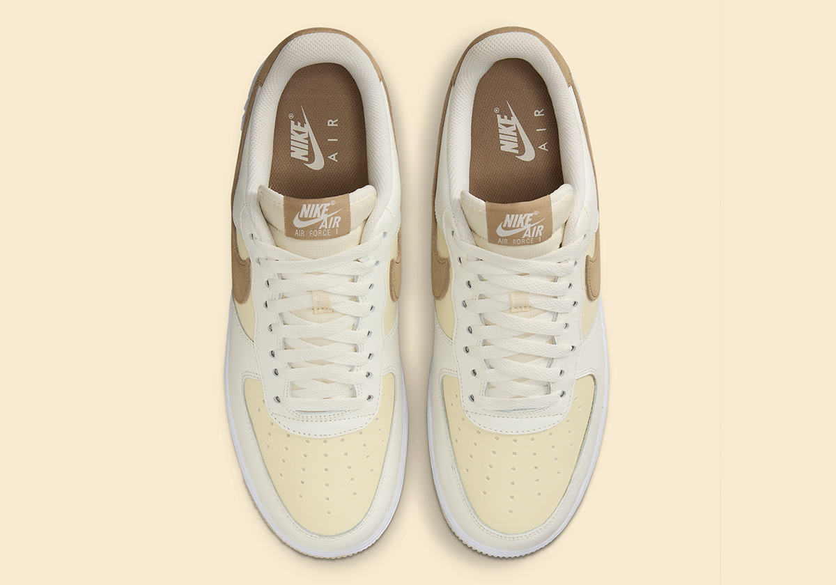 Nike Air Force 1 Low Sail Khaki Coconut Milk Fn5832 101 2