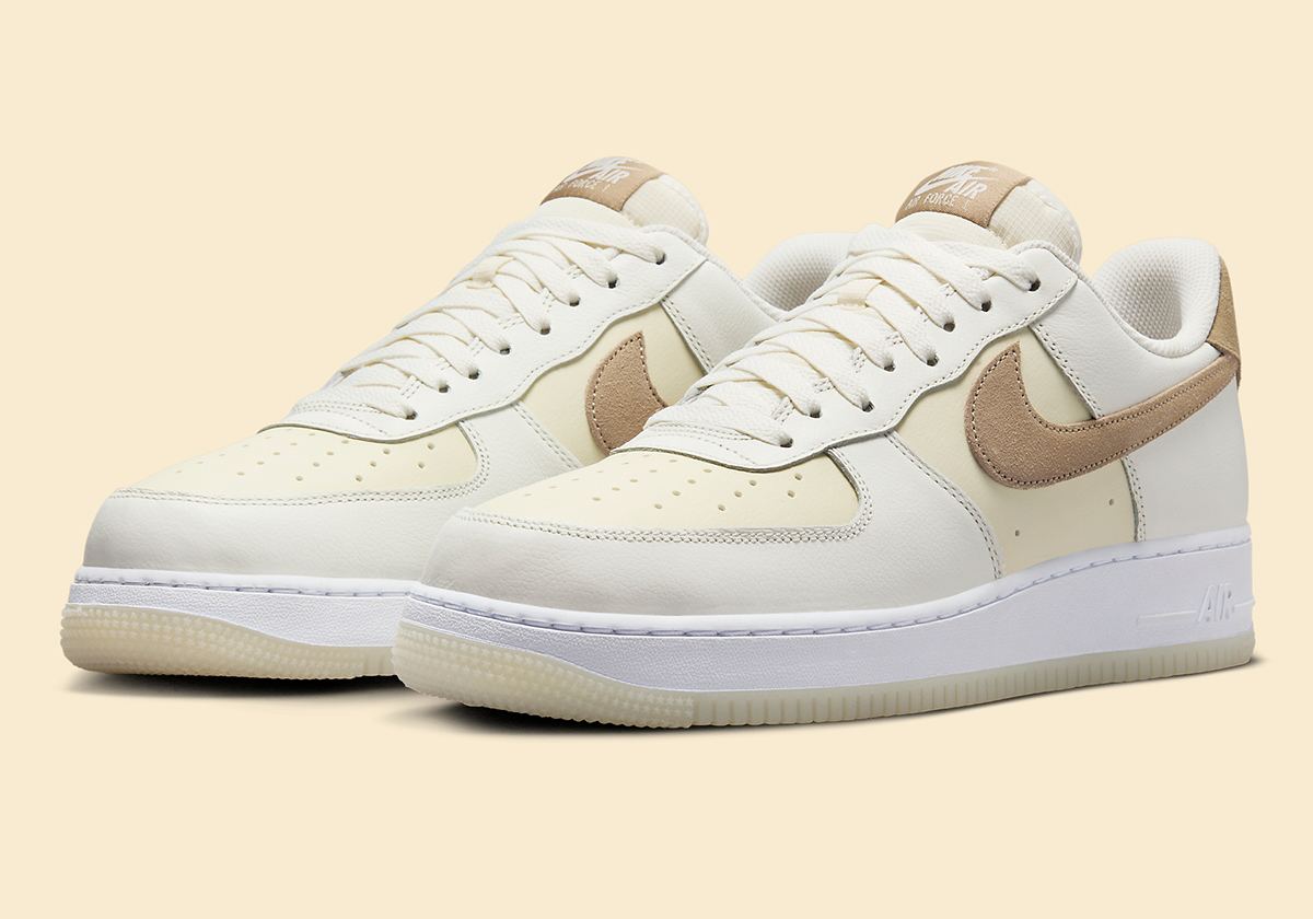 The Latest Air Force 1 Wears "Khaki/Coconut Milk"