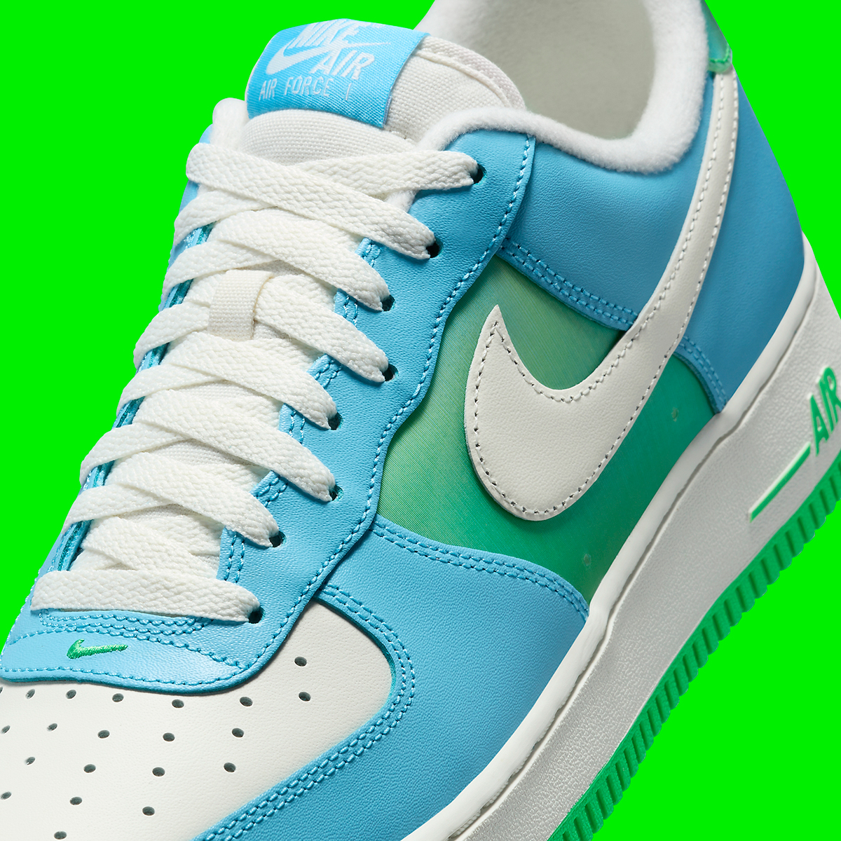 Nike Air Force 1 Low Stadium Green Aqua Blue Fz4032 407 6