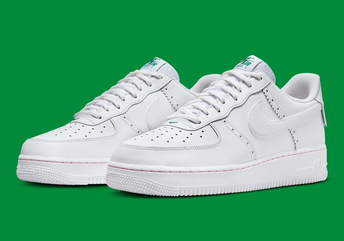 Nike Air Force 1 Low Tassel White Malachite Pink 3