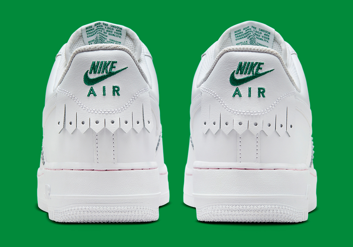 Nike Air Force 1 Low Tassel White Malachite Pink 7