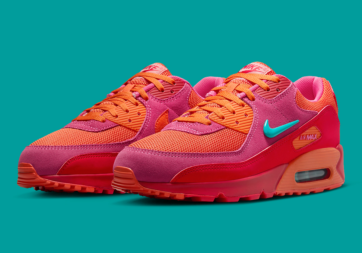 Nike Air Max 90 Alchemy Pink Orange Dusty Cactus Fj3868 600 9