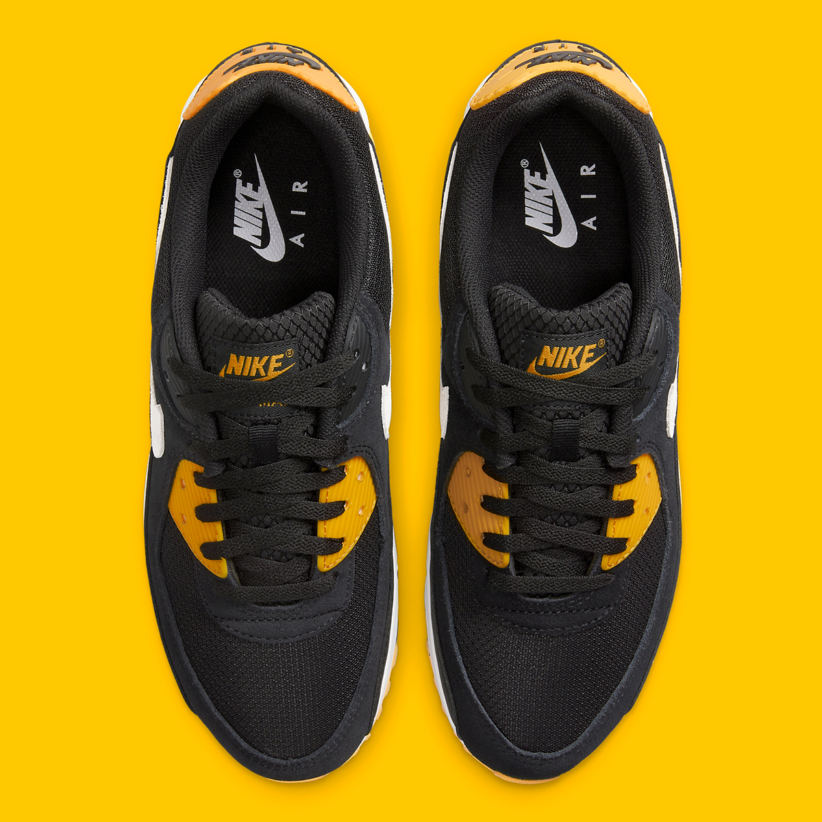 Nike Air Max 90 Black University Gold Fn6958 002 9