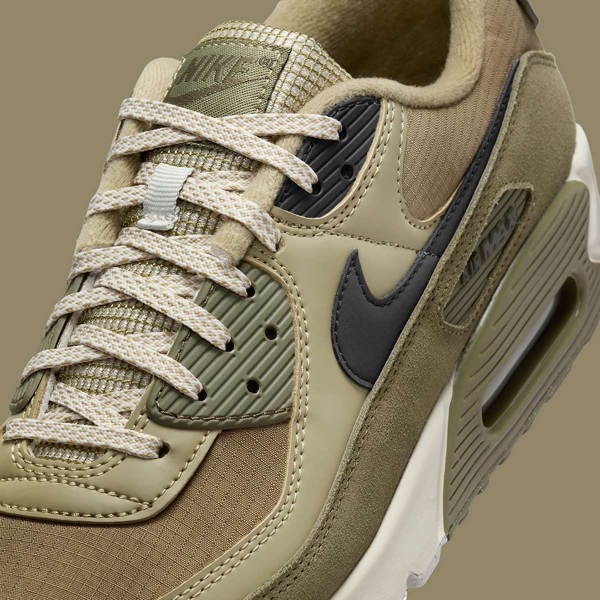 Nike Air Max 90 Neutral Olive Medium Olive Light Bone Black Fb9657 200 7