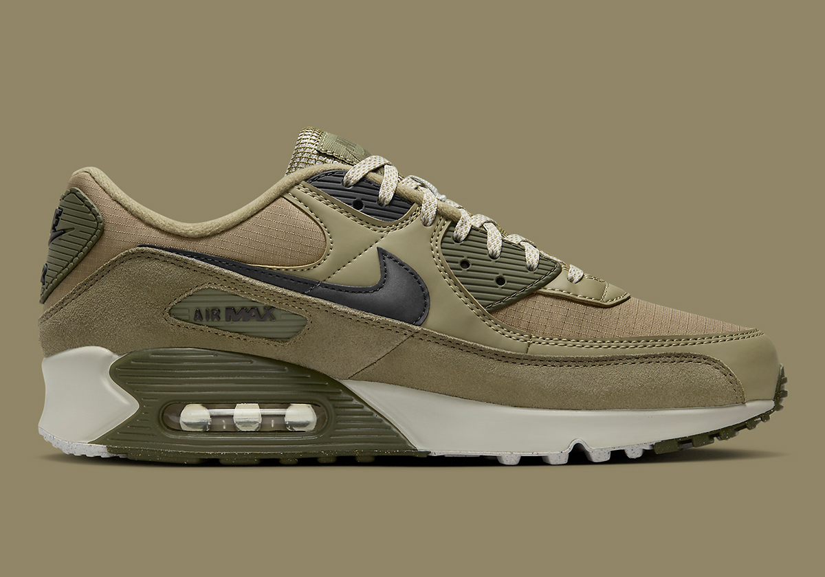 Nike Air Max 90 Neutral Olive Medium Olive Light Bone Black Fb9657 200 8