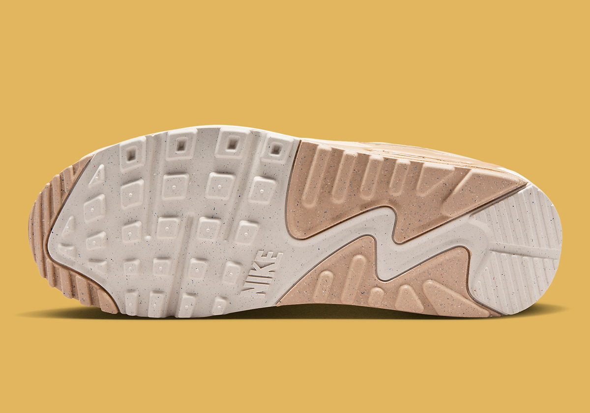 Nike Air Max 90 Womens Tan Coconut Milk Dh8010 004 1