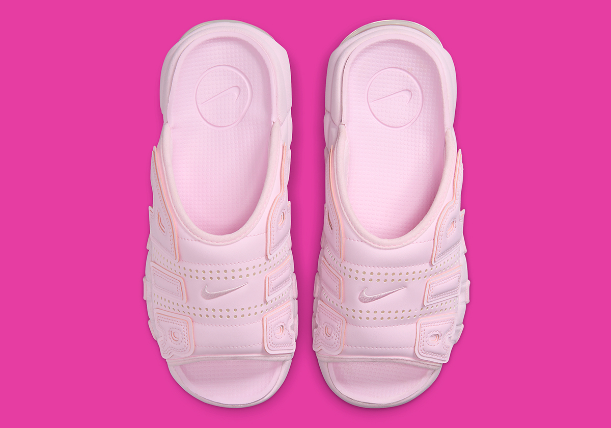 Nike Air More Uptempo Slides Pink Fj2597 600 6